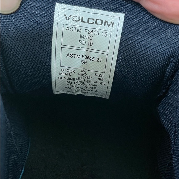 VOLCOM MEN'S EVOLVE SKATE INSPIRED WORK SHOES - COMPOSITE TOE SIZE 8 - Picture 13 of 15